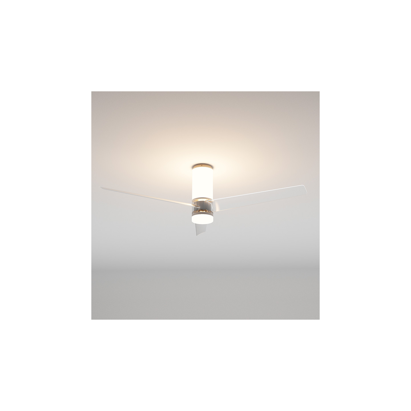 Ventilateur plafond design avec lumière UP & DOWN mantra iluminacion