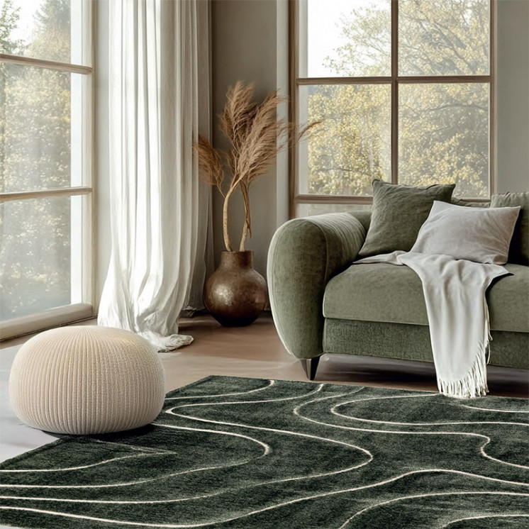 Tapis de salle à manger VENERE 3, 2 coloris Sitap carpet couture italia