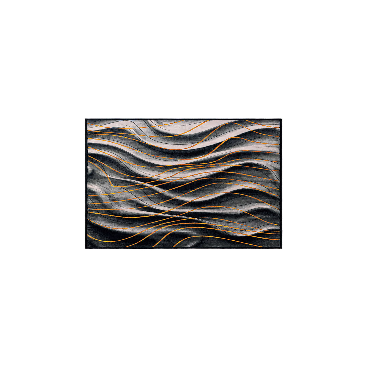 Tapis rectangulaire salon GABRIELLE 410X, 2 tailles Sitap Carpet Couture Italia