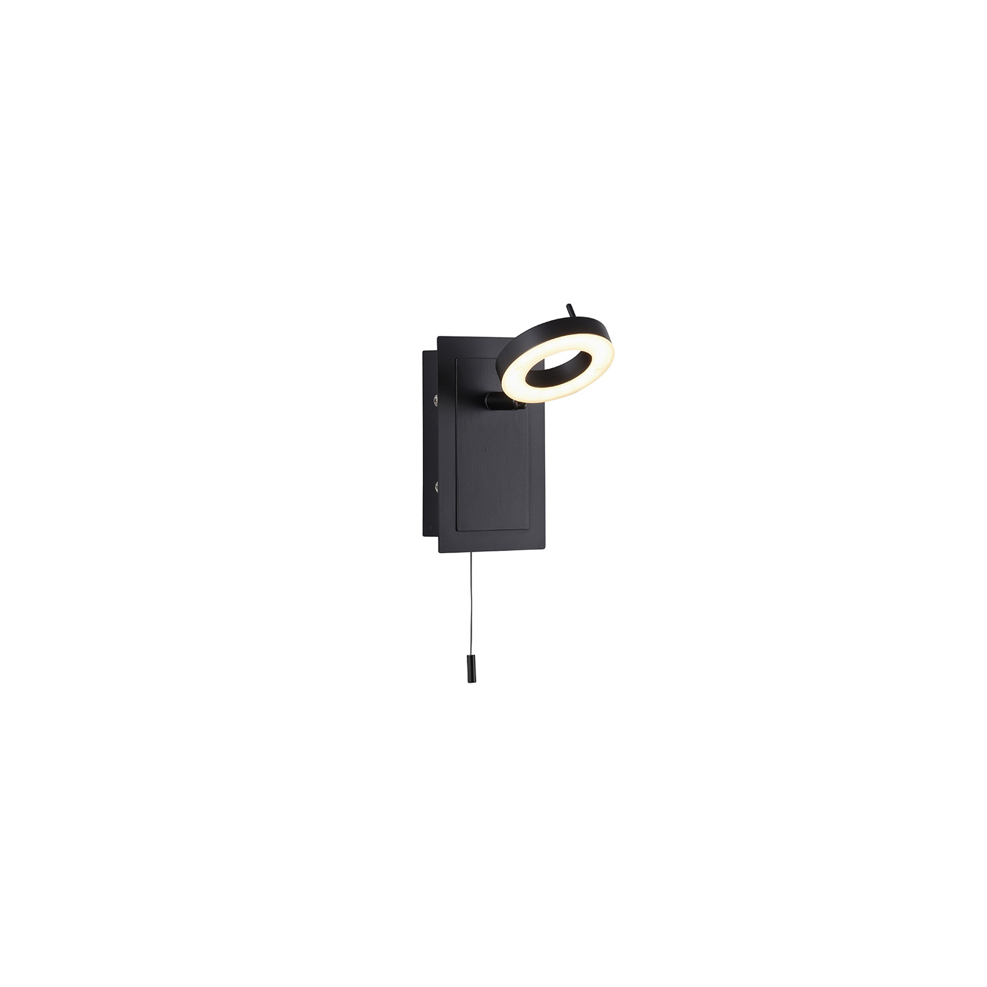 Applique murale spot orientable SILEDA noir Paul Neuhaus