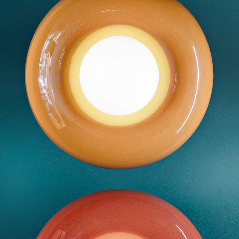 Applique murale colorée BUMBUM, 4 finitions Ferroluce