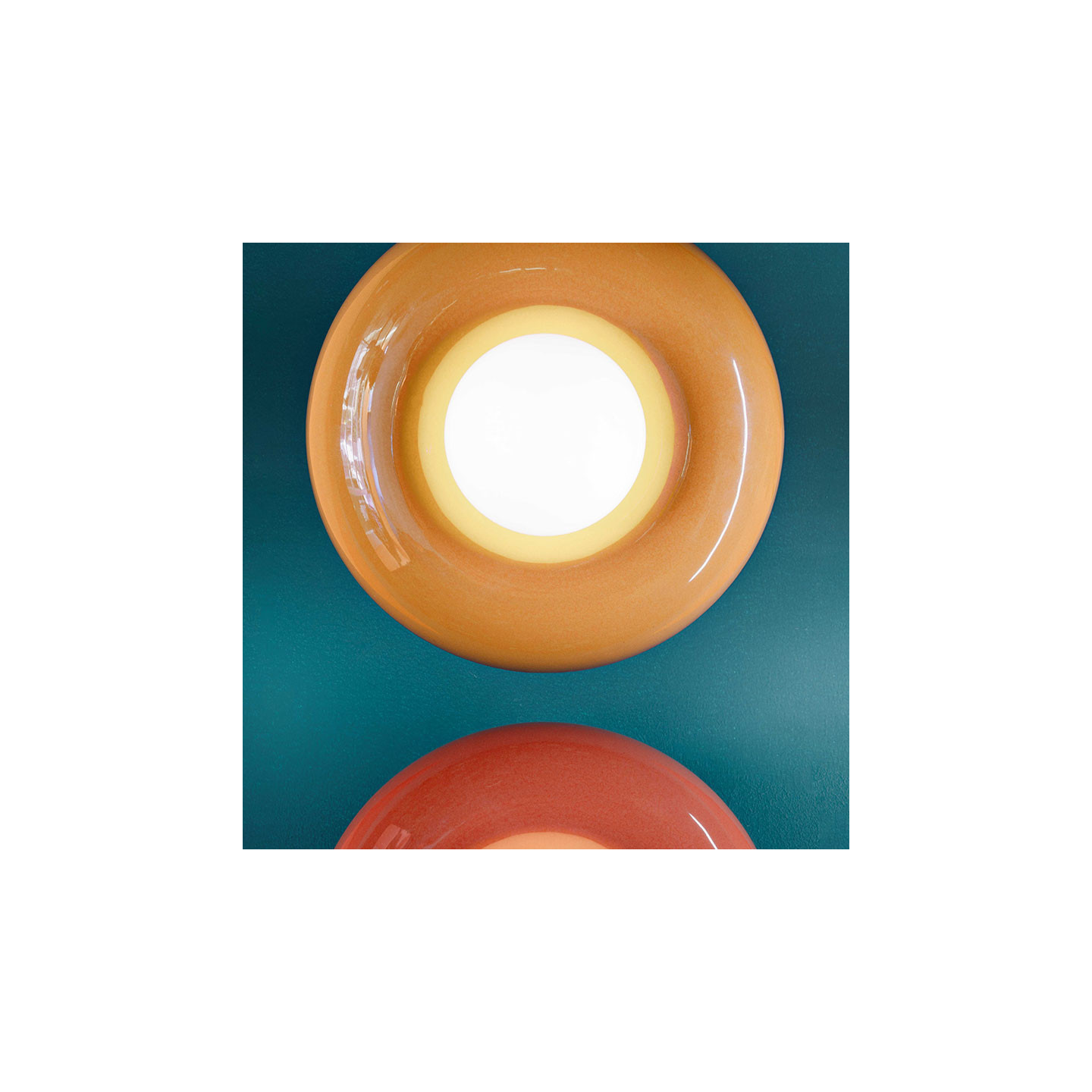 Applique murale colorée BUMBUM, 4 finitions Ferroluce