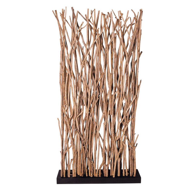 Lampadaire en bois flotté FERRET Flam Luce