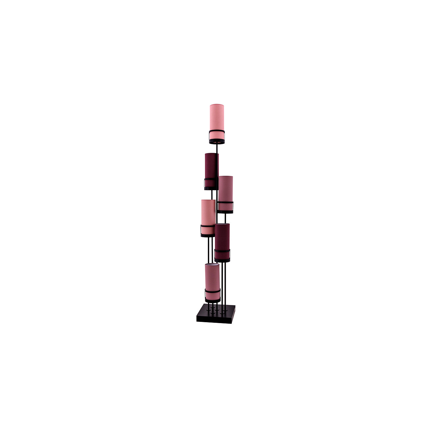 Lampadaire coloré SIXT, 8 finitions Flam Luce
