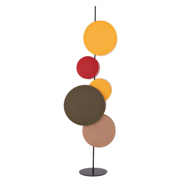 Lampadaire design coloré OMEGA, 2 déclinaisons Flam Luce