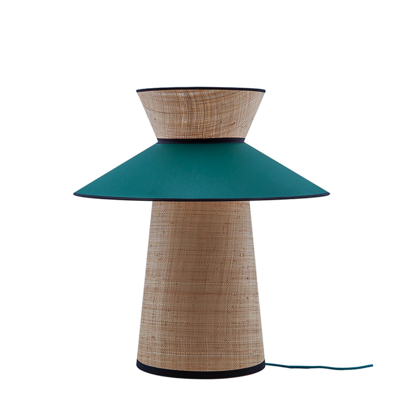 Lampe à poser colorée LINDA, 3 coloris Flam et Luce