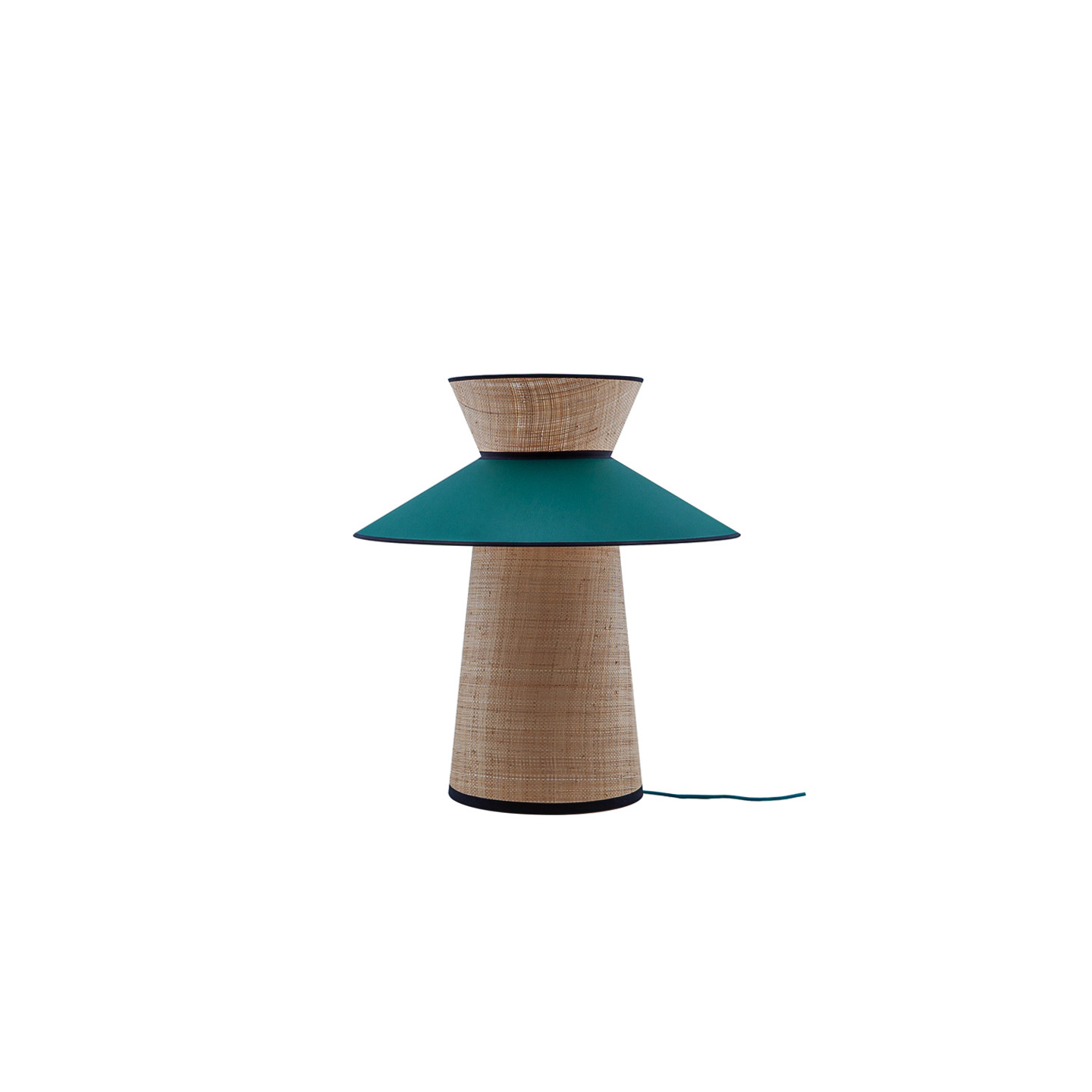Lampe à poser colorée LINDA, 3 coloris Flam et Luce