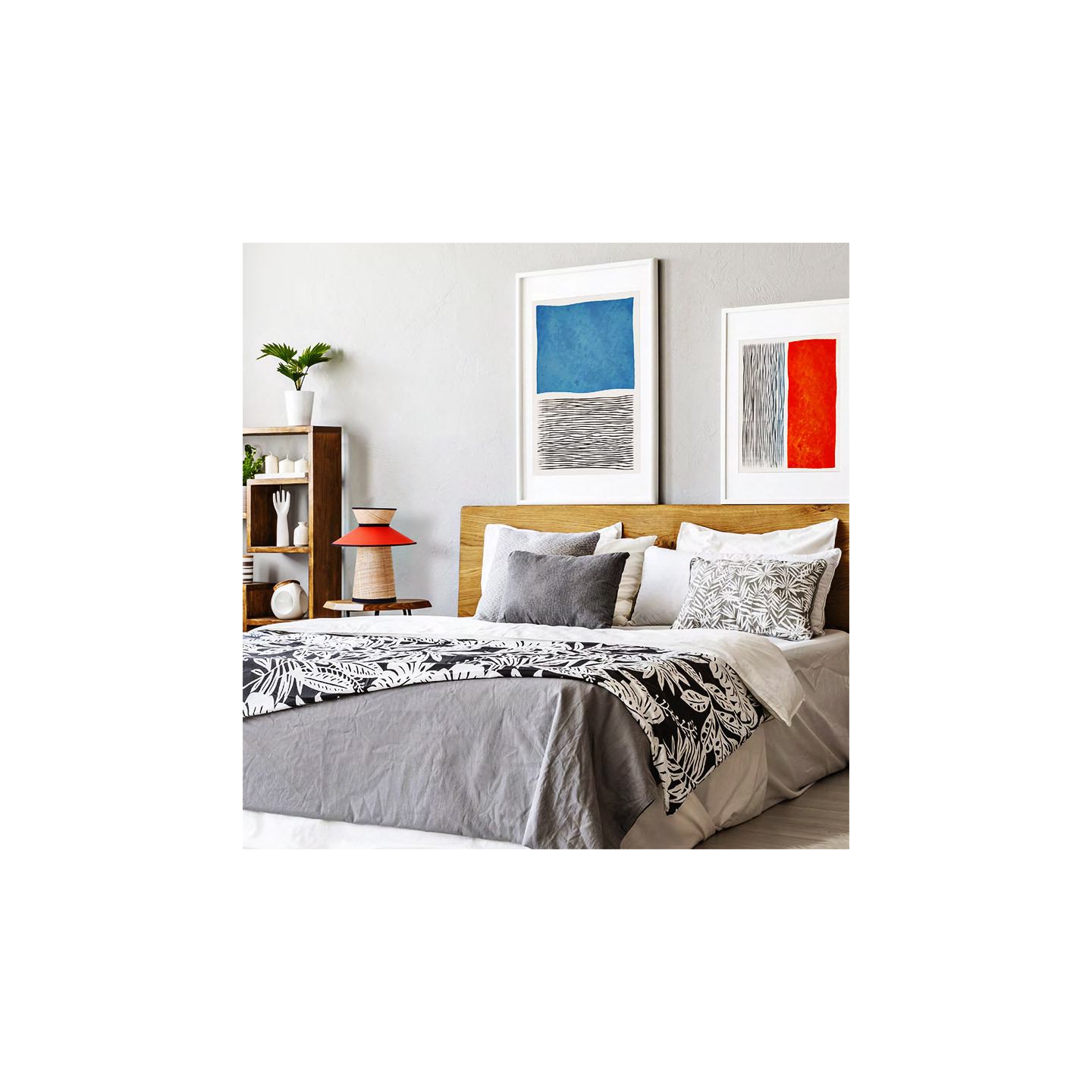 Lampe à poser colorée LINDA, 3 coloris Flam et Luce