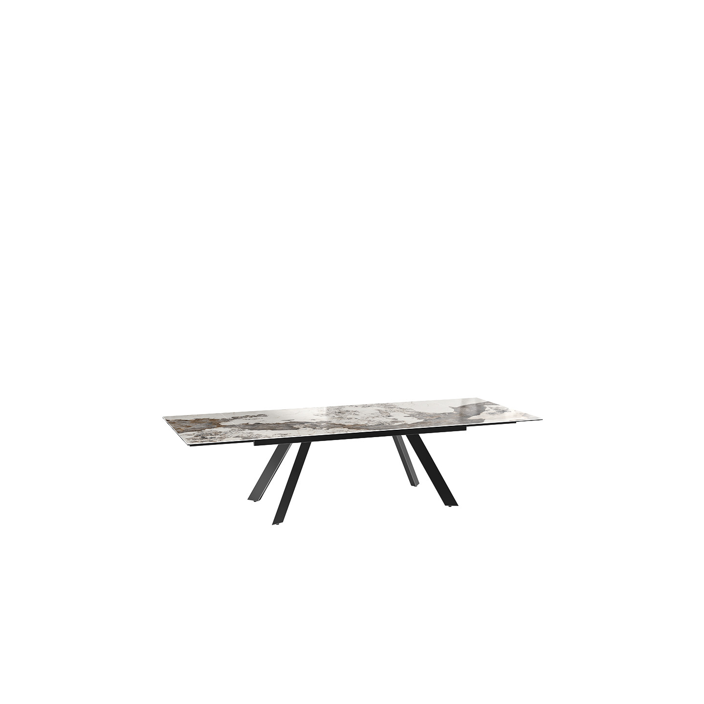 Table extensible 14 personnes GRANDE ONTARIO, 4 finitions Akante