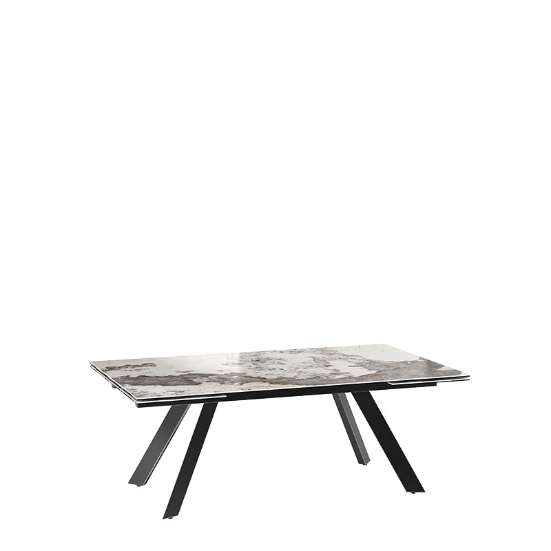 Table extensible 14 personnes GRANDE ONTARIO, 4 finitions Akante