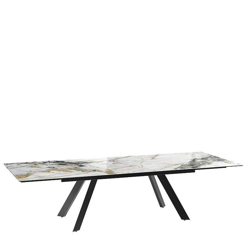 Table extensible 14 personnes GRANDE ONTARIO, 4 finitions Akante
