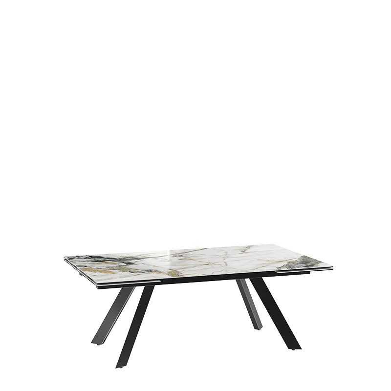Table extensible 14 personnes GRANDE ONTARIO, 4 finitions Akante