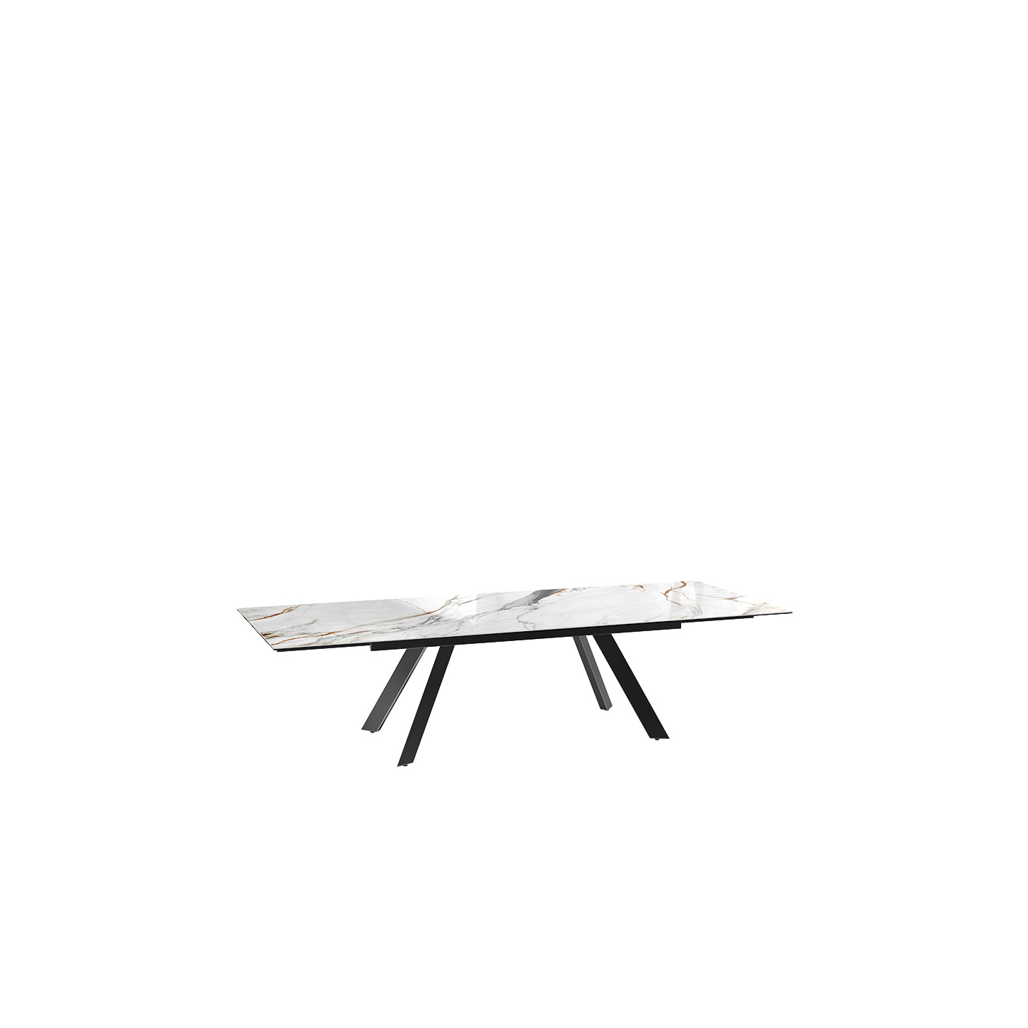 Table extensible 14 personnes GRANDE ONTARIO, 4 finitions Akante