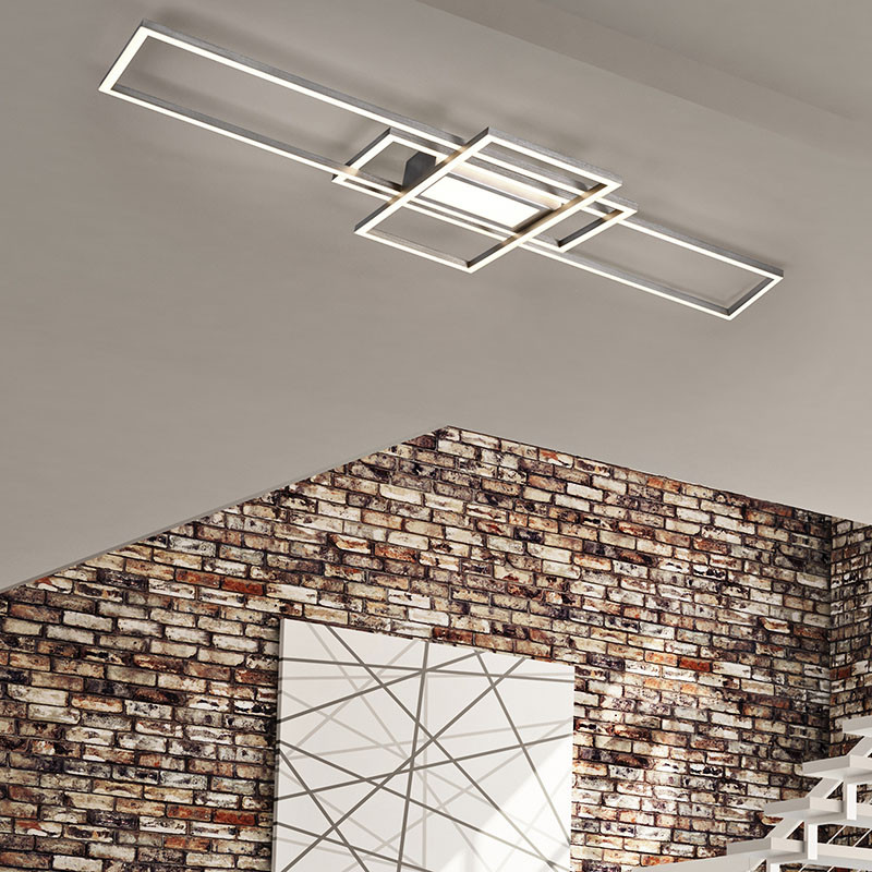 Plafonnier design led IRVINE, 4 coloris Trio Lighting