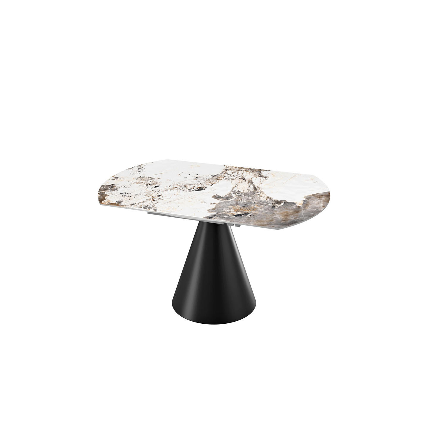 Table ronde salle à manger ICONE, 2 diamètres, 8 finitions Akante