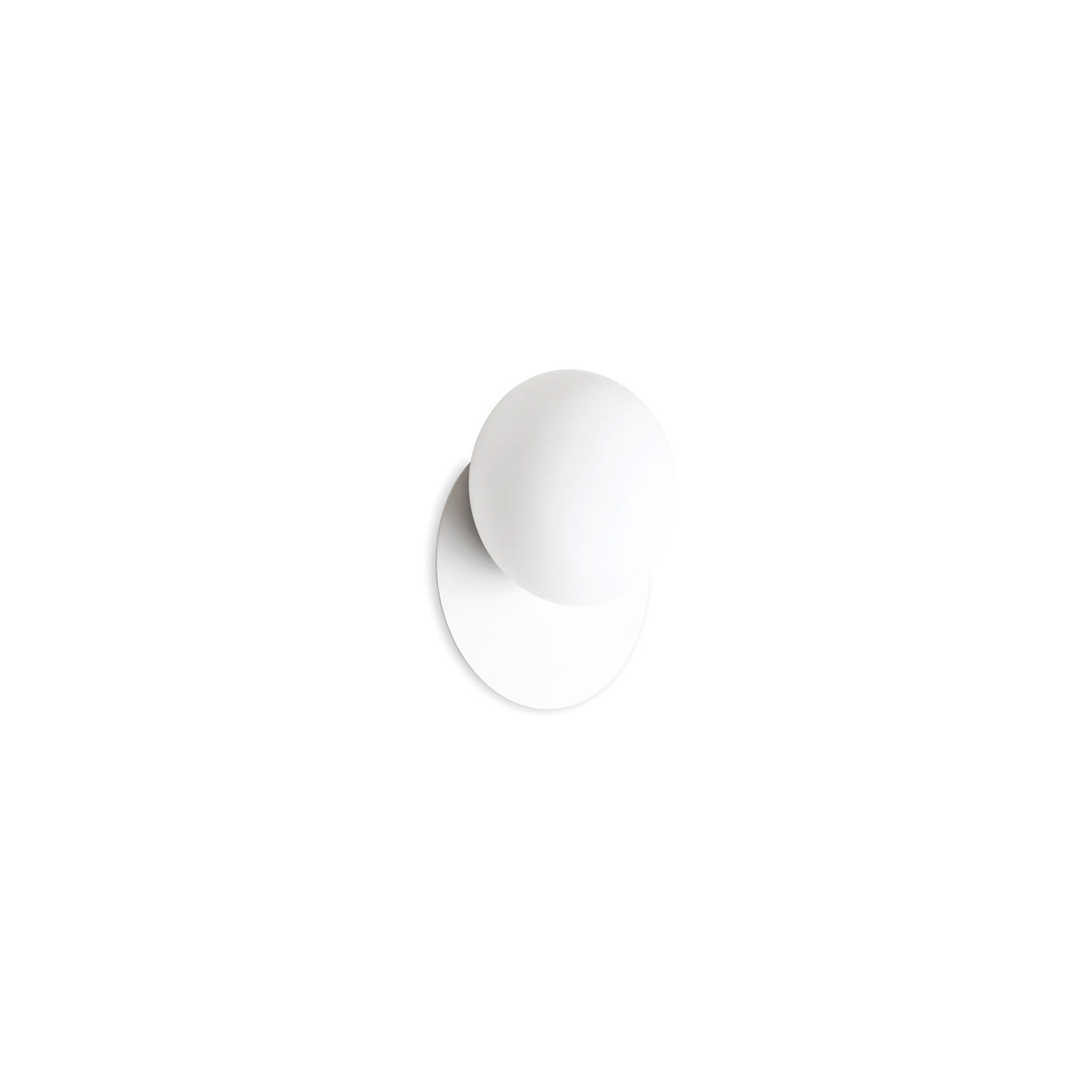 Applique murale design salon NINFEA, laiton ou blanc Ideal Lux
