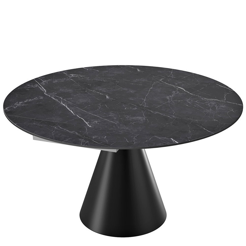 Table ronde salle à manger ICONE, 2 diamètres, 8 finitions Akante