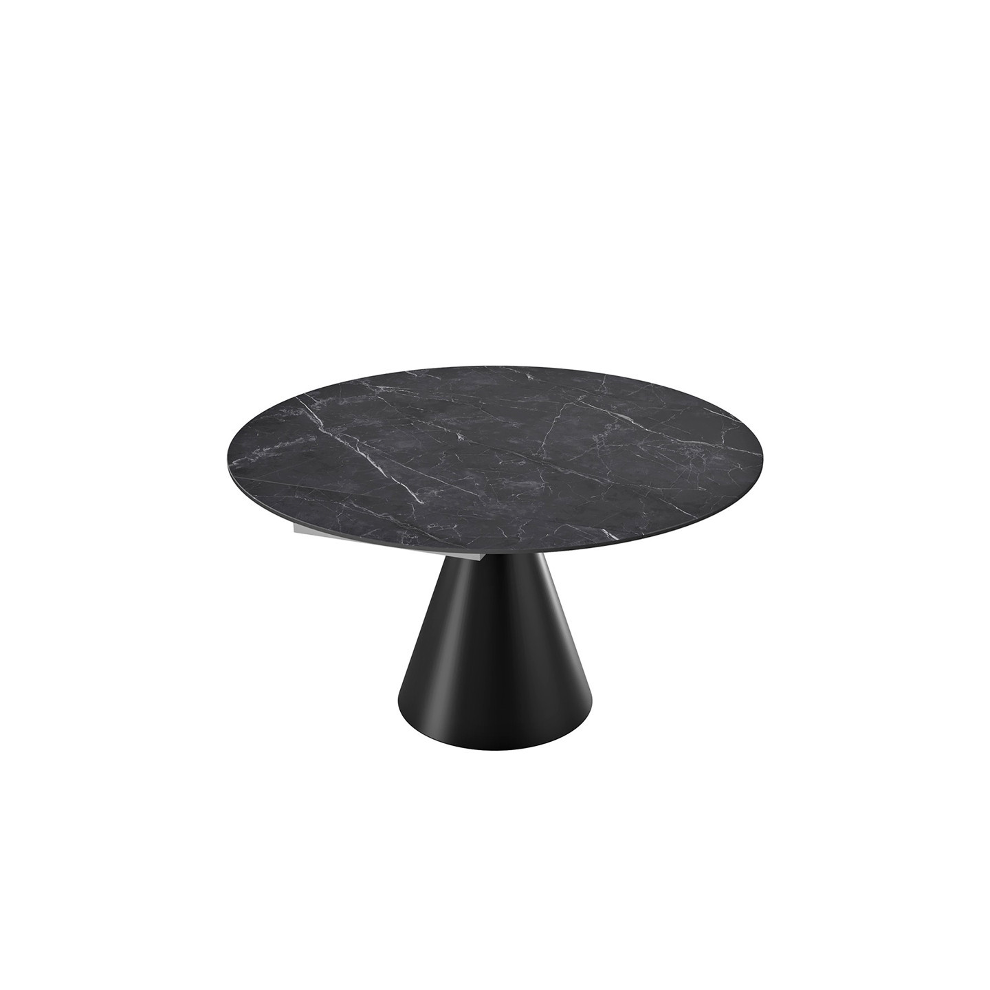 Table ronde salle à manger ICONE, 2 diamètres, 8 finitions Akante