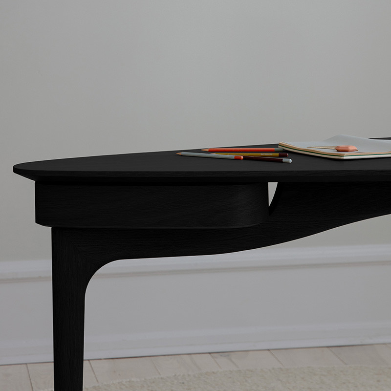 Bureau style scandinave DUENDE, 3 finitions Umage