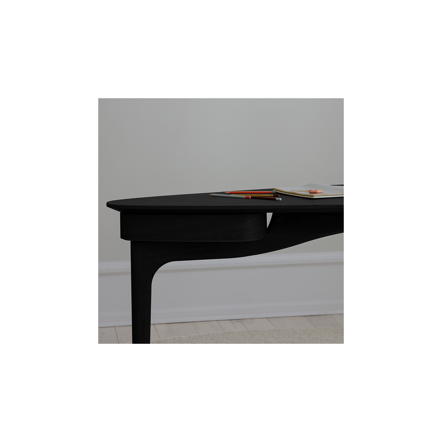 Bureau style scandinave DUENDE, 3 finitions Umage