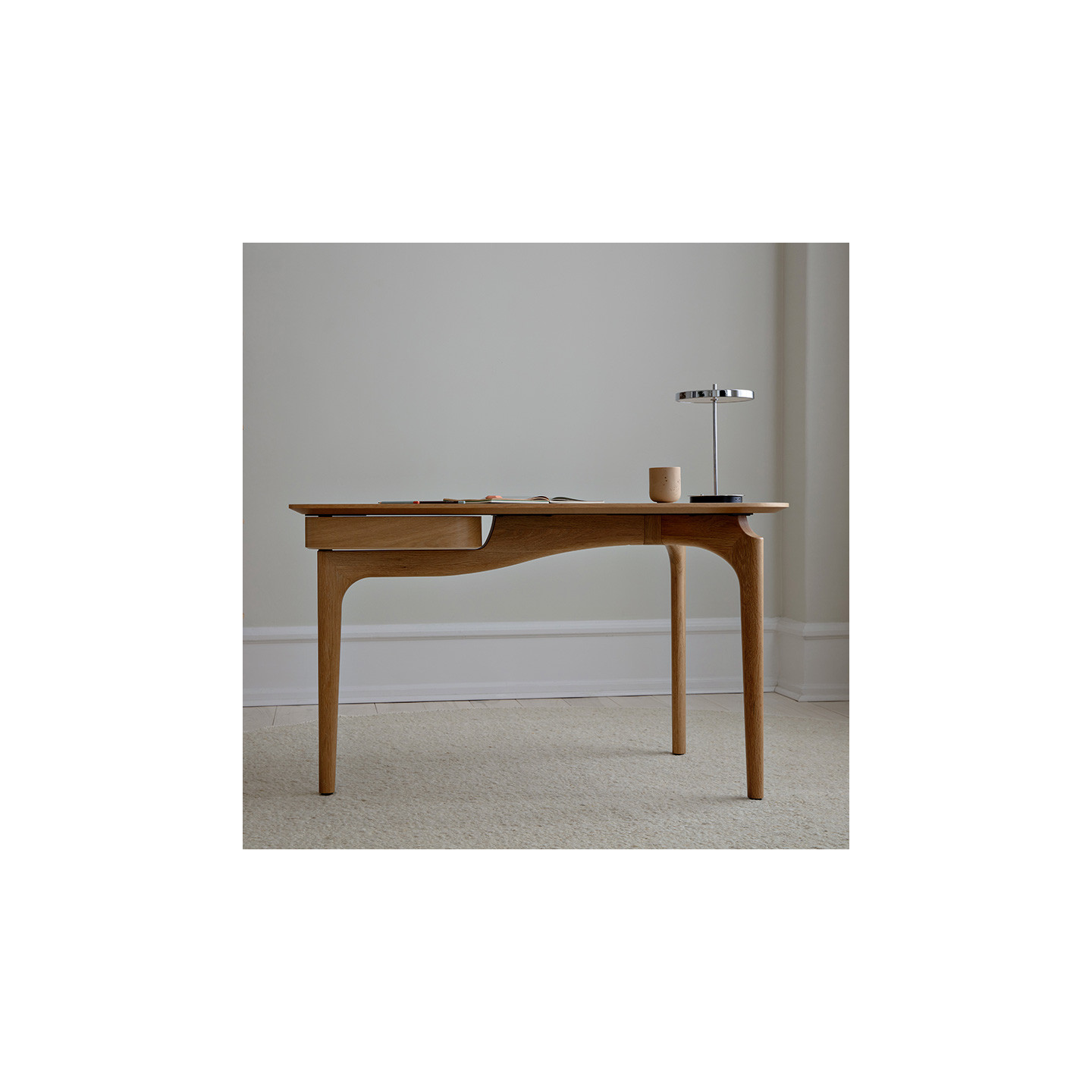 Bureau style scandinave DUENDE, 3 finitions Umage