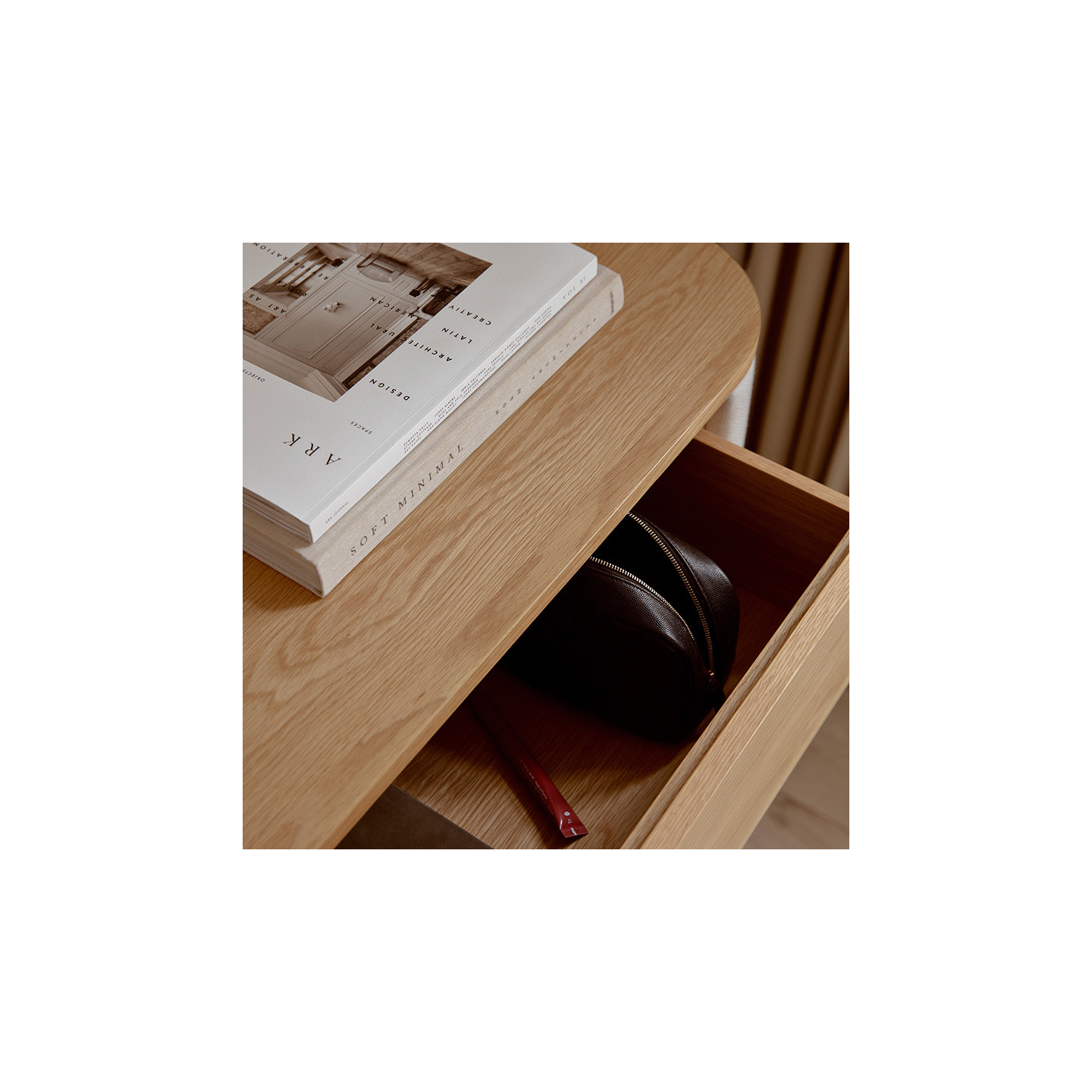 Commode style scandinave TREASURES CHENE, 5 finitions Umage