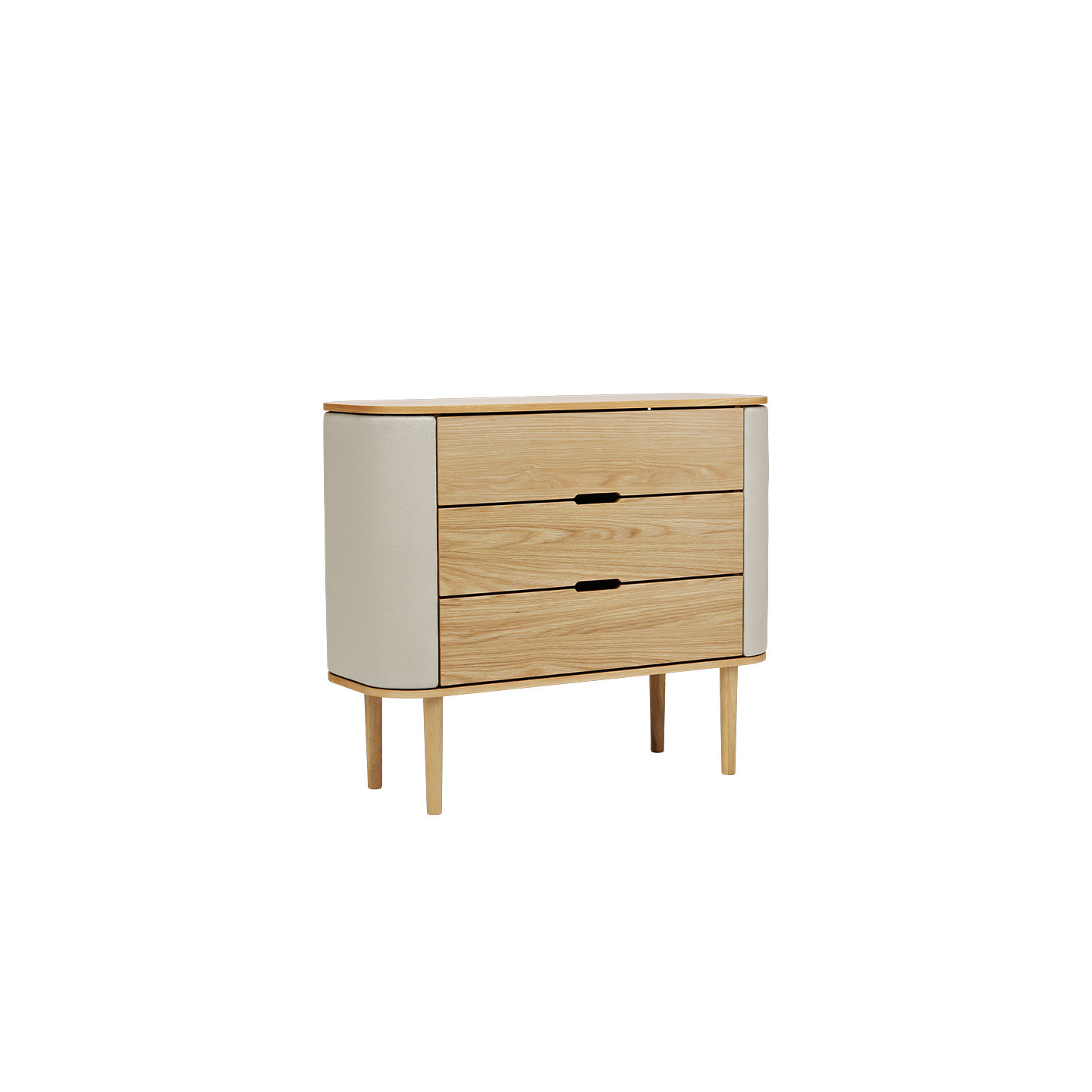 Commode style scandinave TREASURES CHENE, 5 finitions Umage