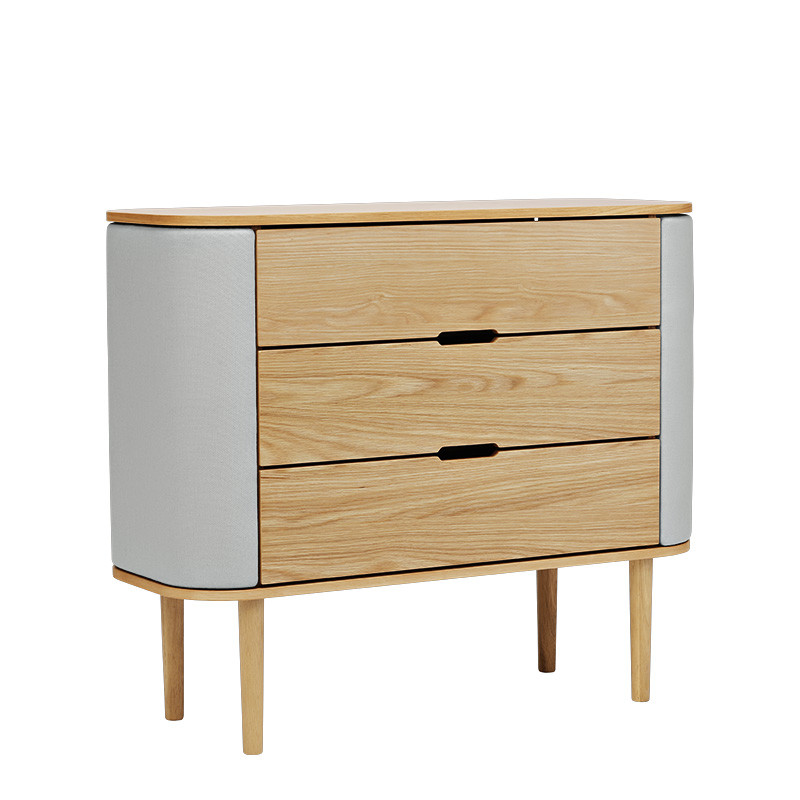 Commode style scandinave TREASURES CHENE, 5 finitions Umage