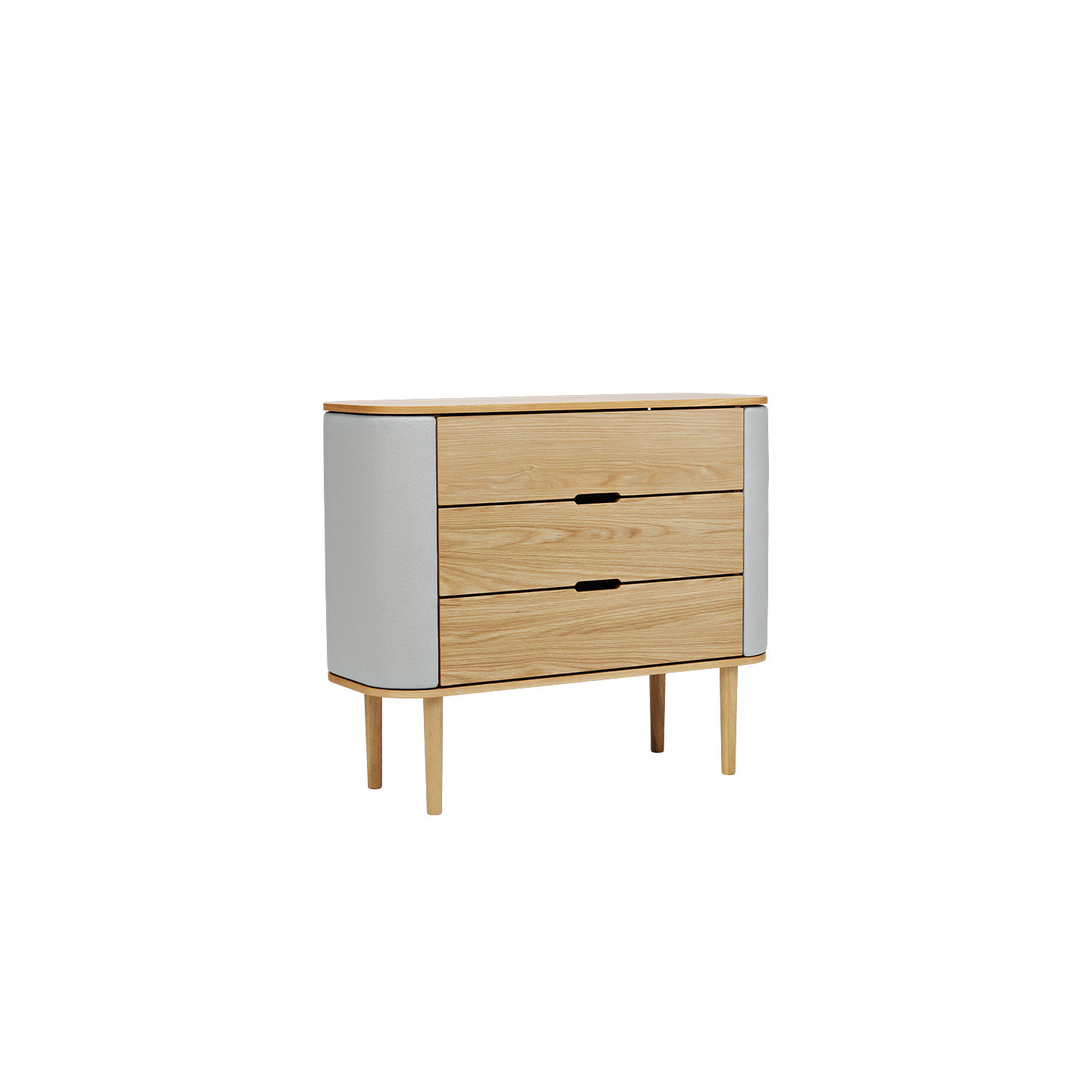 Commode style scandinave TREASURES CHENE, 5 finitions Umage