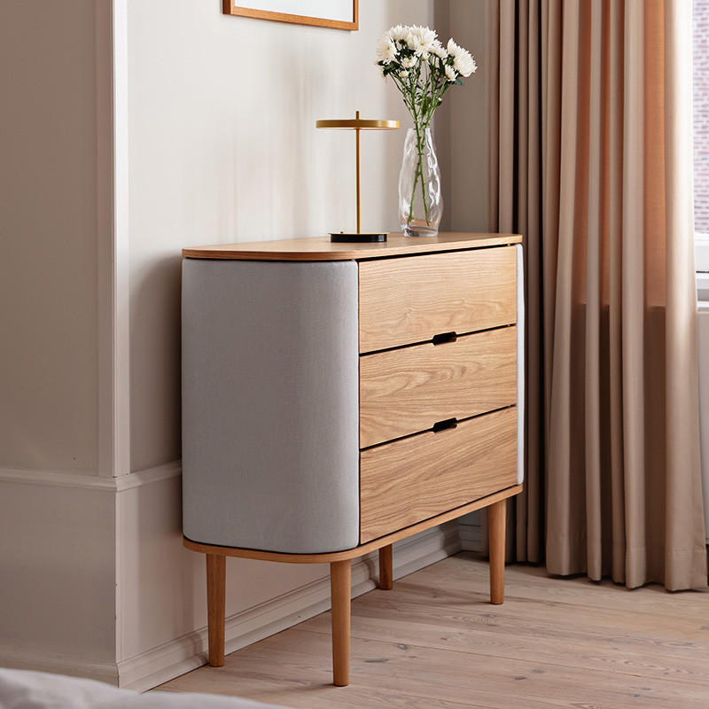Commode style scandinave TREASURES CHENE, 5 finitions Umage