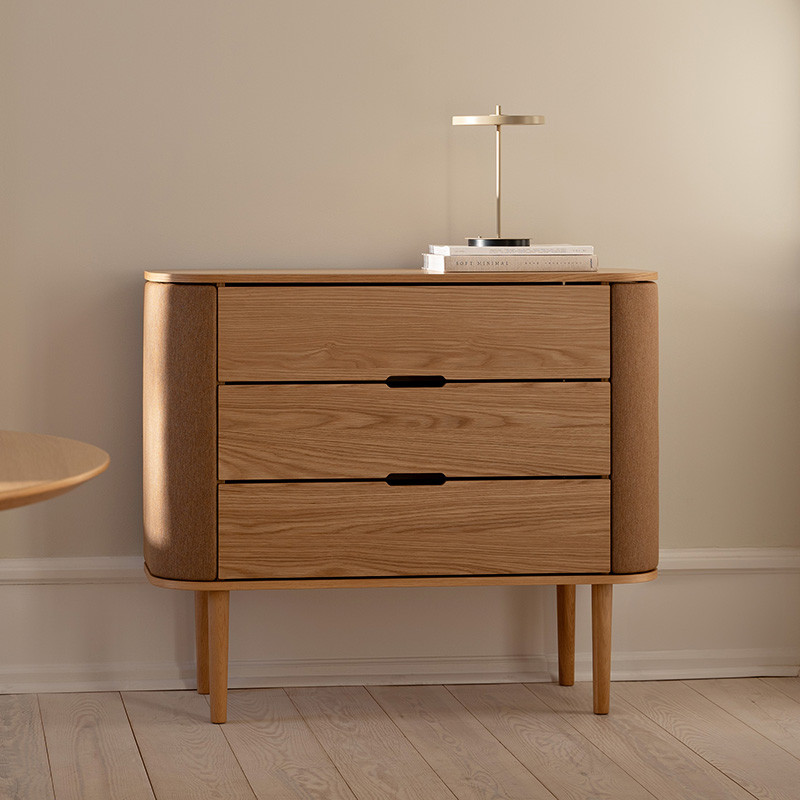 Commode style scandinave TREASURES CHENE, 5 finitions Umage