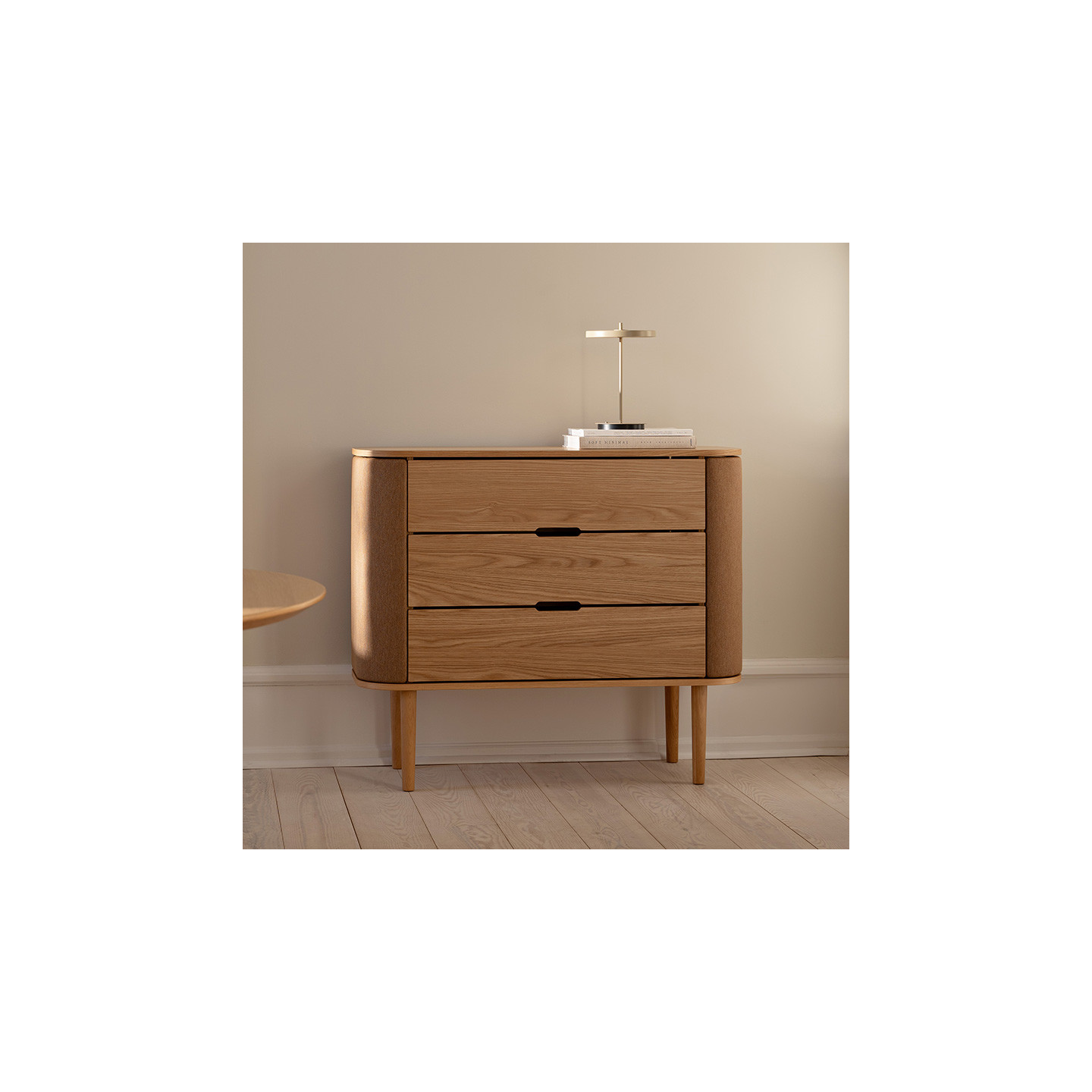 Commode style scandinave TREASURES CHENE, 5 finitions Umage