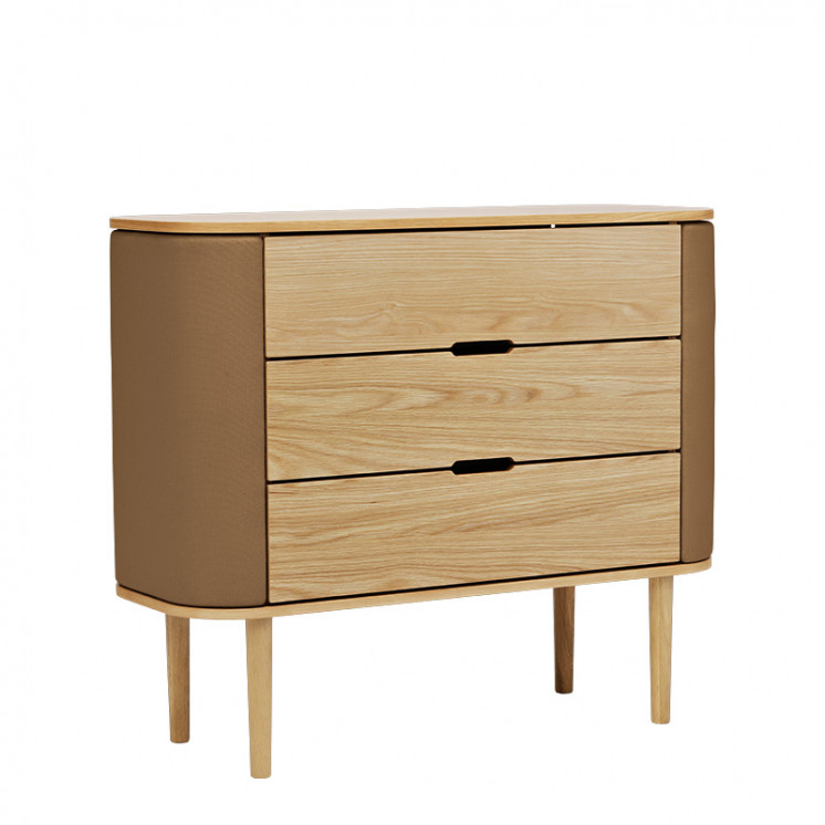 Commode style scandinave TREASURES CHENE, 5 finitions Umage