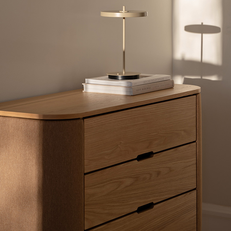 Commode style scandinave TREASURES CHENE, 5 finitions Umage
