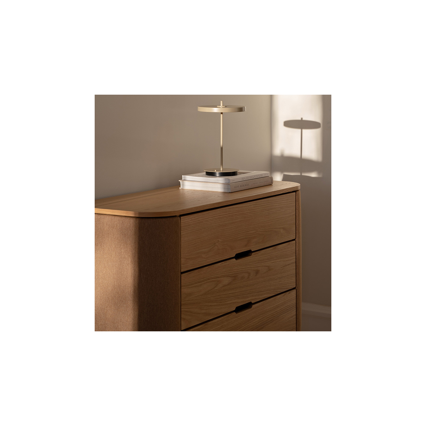 Commode style scandinave TREASURES CHENE, 5 finitions Umage