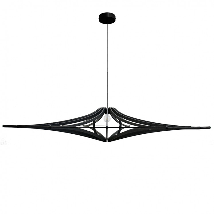 Suspension bois noir SINGING BLACK, 4 diamètres Rif Luminaires