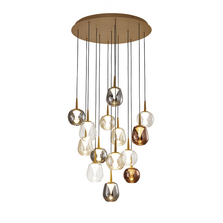Lustre mezzanine ANDROMEDA, 5 tailles Mantra Iluminacion