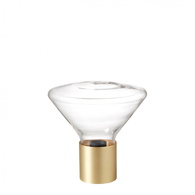 Lampe à poser en verre DELTA, 3 finitions Mdc Lighting