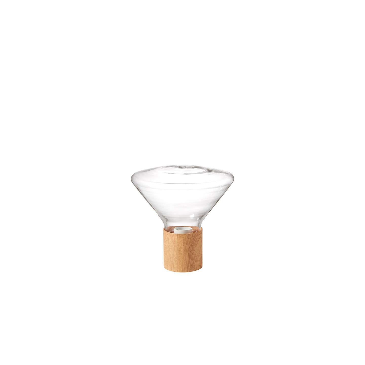 Lampe à poser en verre DELTA, 3 finitions Mdc Lighting
