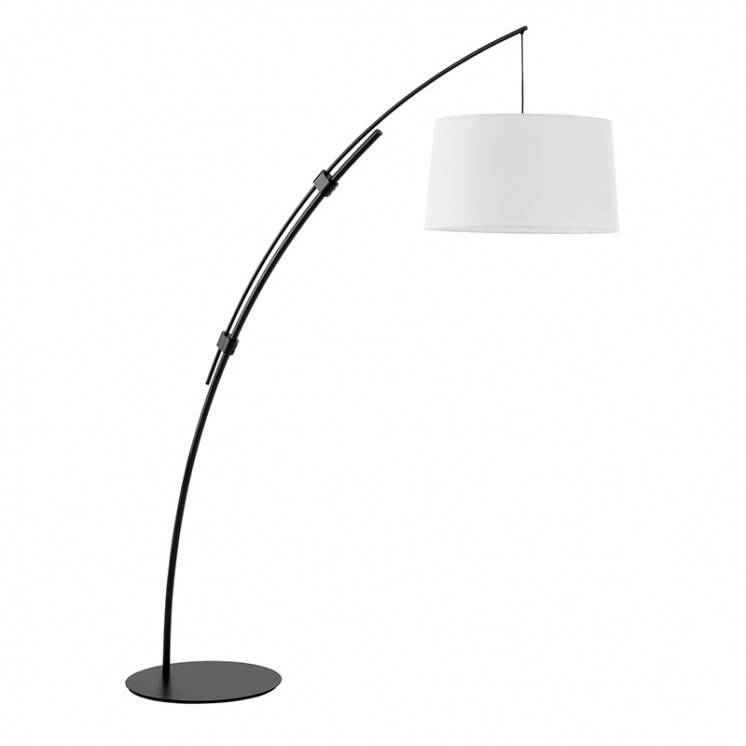 Lampadaire arc CIRCULAR, noir ou blanc Mdc Lighting