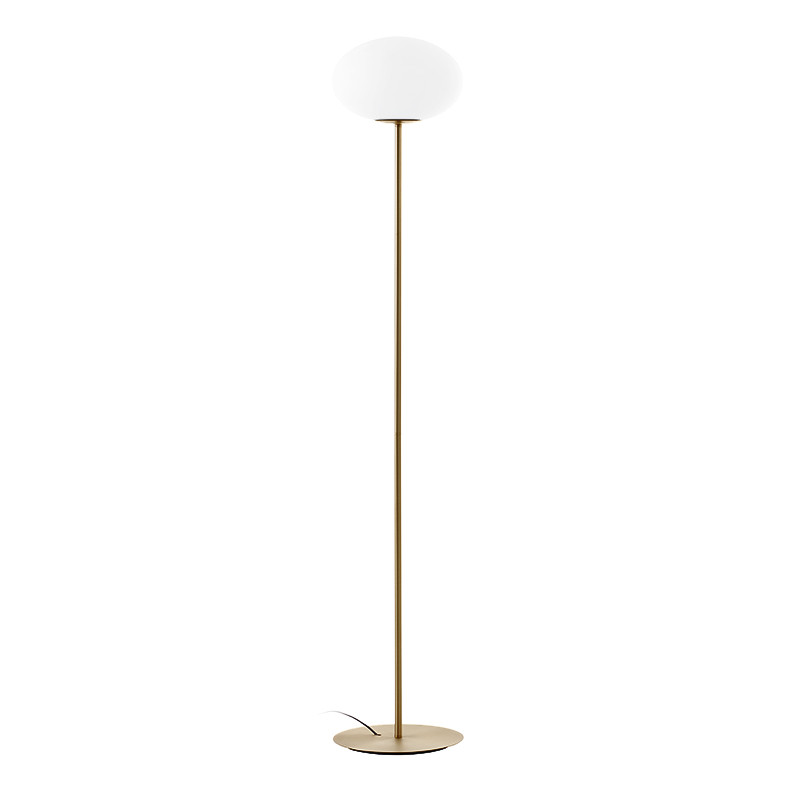 Lampadaire boule en verre PRESS, 2 finitions Mdc Lighting