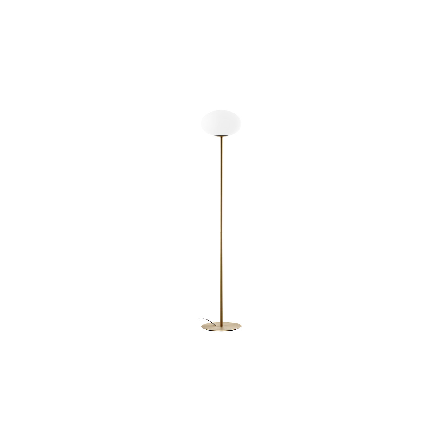Lampadaire boule en verre PRESS, 2 finitions Mdc Lighting