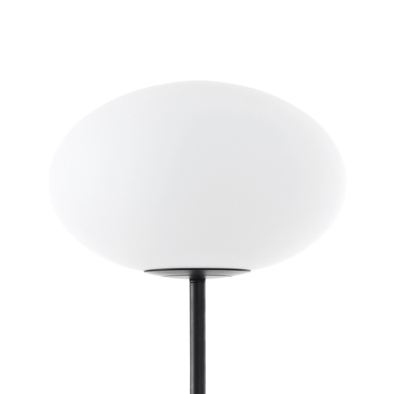 Lampadaire boule en verre PRESS, 2 finitions Mdc Lighting
