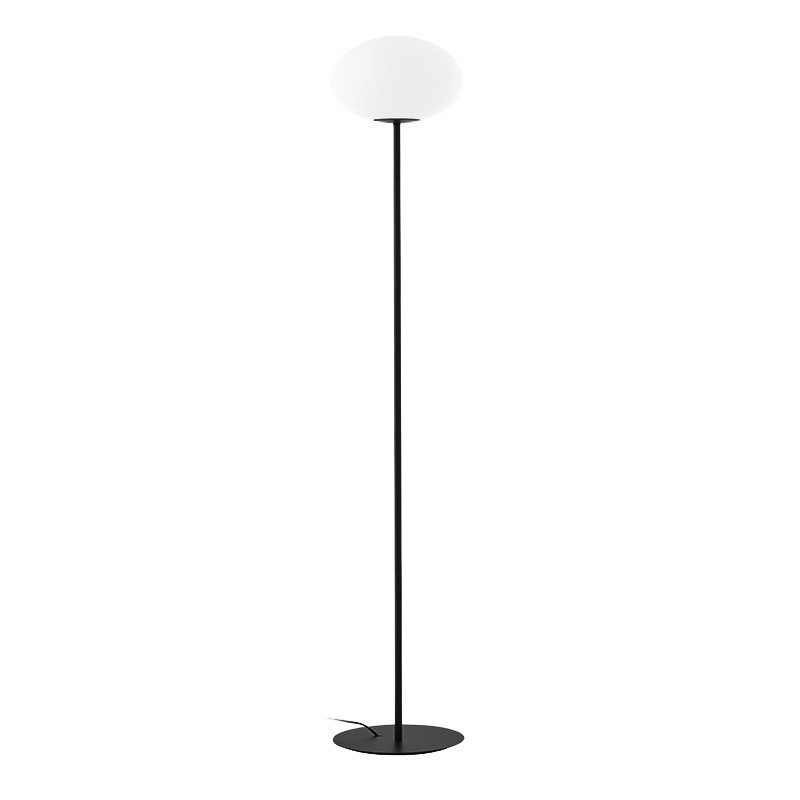 Lampadaire boule en verre PRESS, 2 finitions Mdc Lighting