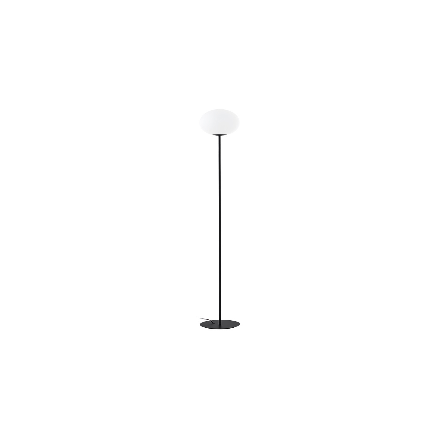 Lampadaire boule en verre PRESS, 2 finitions Mdc Lighting