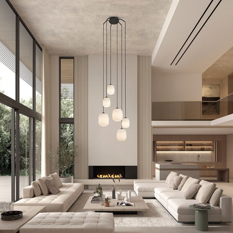 Lustre cascade JAP, 2 tailles Mdc Lighting