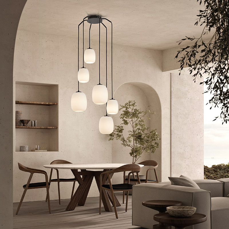 Lustre cascade JAP, 2 tailles Mdc Lighting