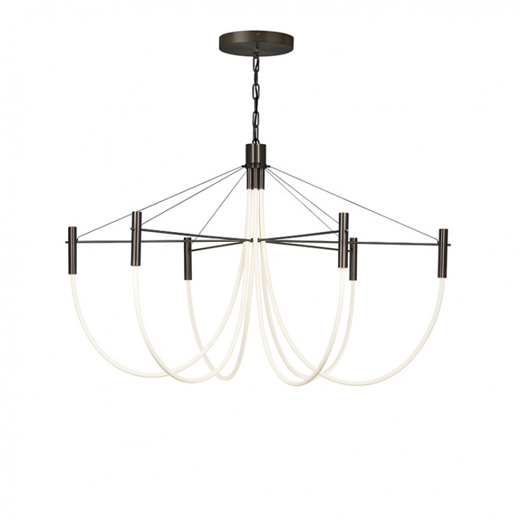 Suspension led design PARADOXE 6 LUMIERES, 4 finitions Cvl Manufacture