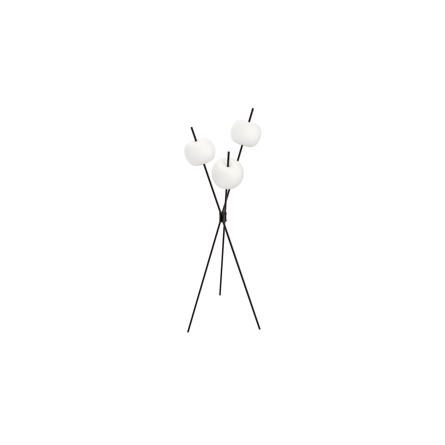 Lampadaire original design KUSHI FLOOR, 3 finitions KDLN