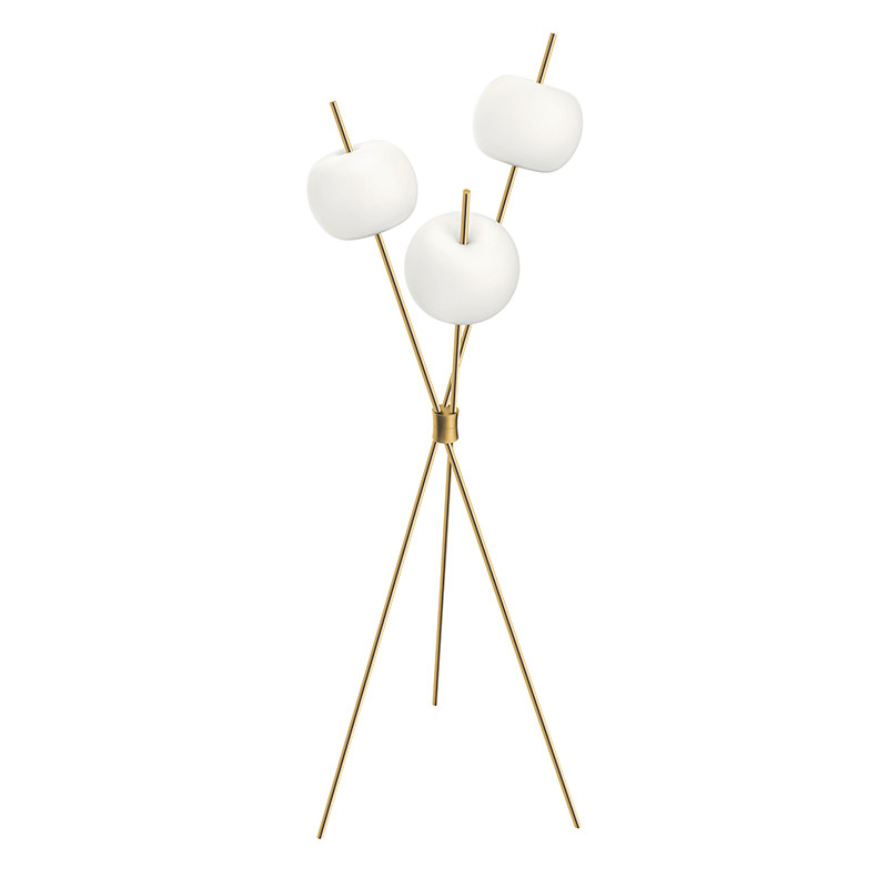 Lampadaire original design KUSHI FLOOR, 3 finitions KDLN